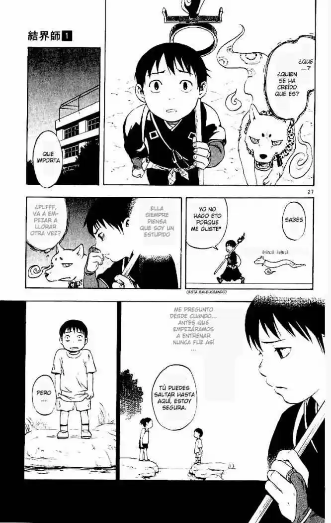 Kekkaishi (Manga) (2004) - Capítulo 1 - Página 28 - LectorTMOo