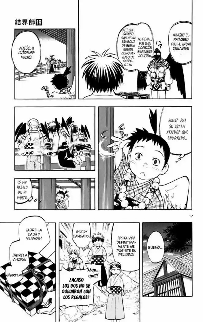 Kekkaishi (Manga) (2004) - Capítulo 180 - Página 17 - LectorTMOo