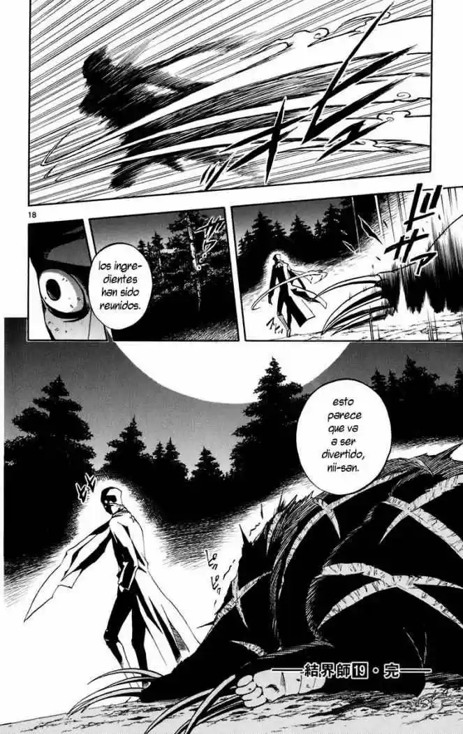 Kekkaishi (Manga) (2004) - Capítulo 184 - Página 18 - LectorTMOo