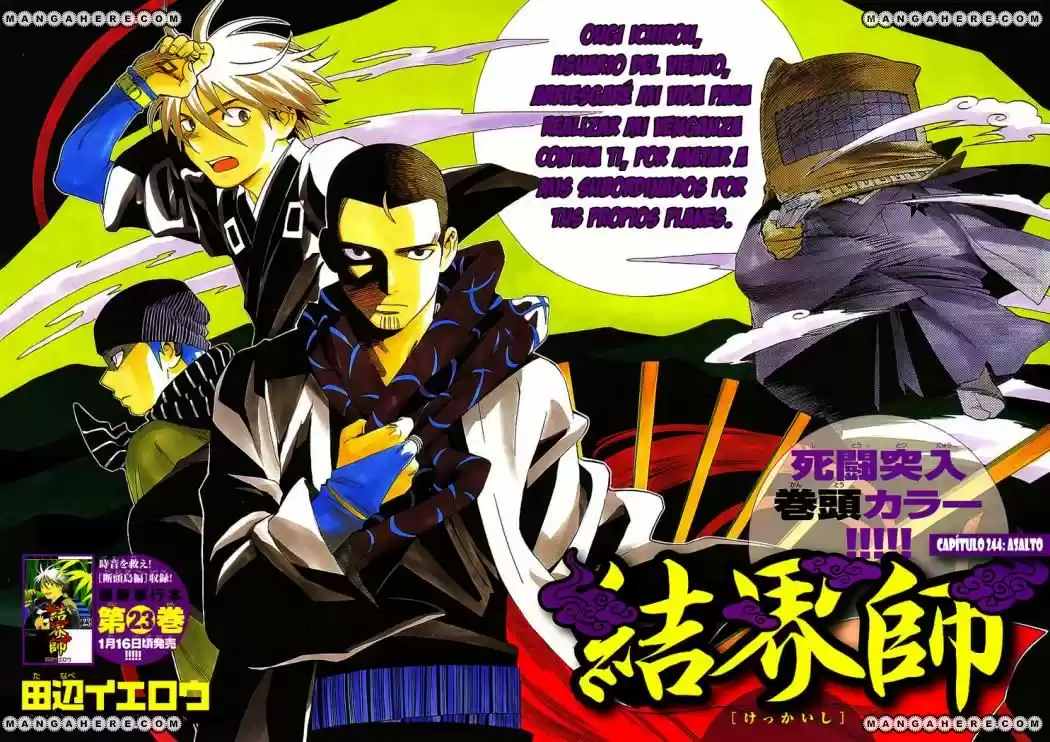 Kekkaishi (Manga) (2004) - Capítulo 244 - Página 3 - LectorTMOo