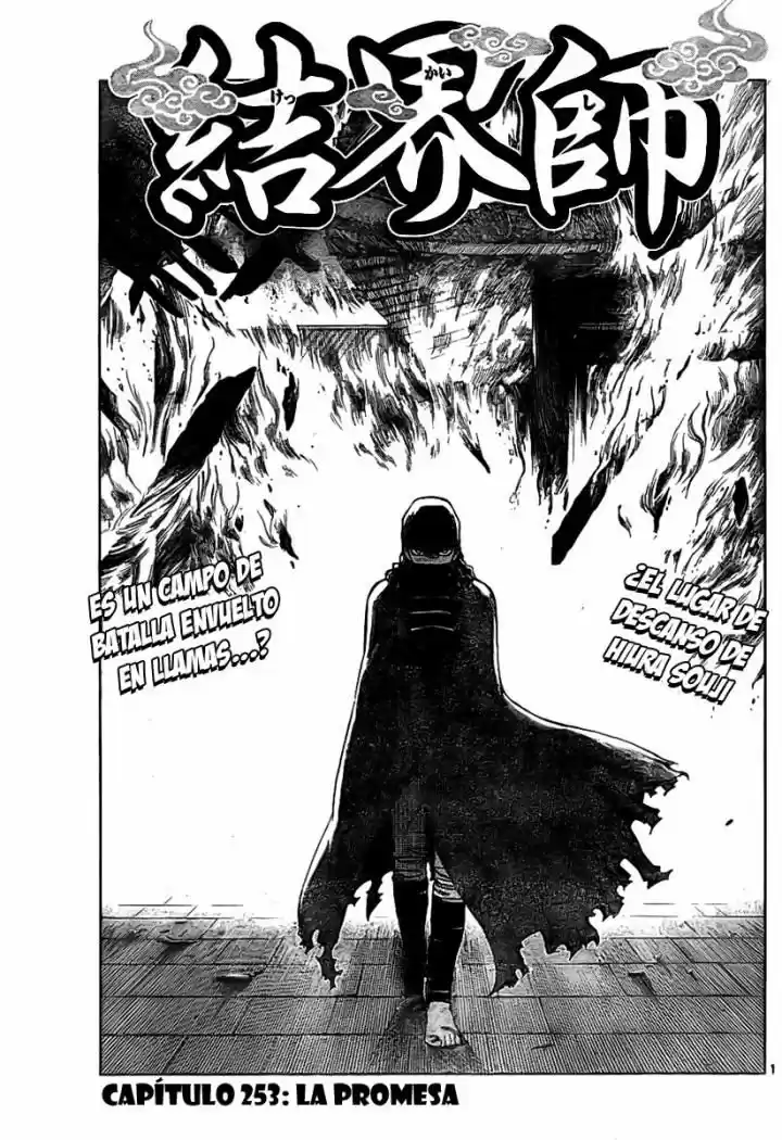Kekkaishi (Manga) (2004) - Capítulo 253 - Página 1 - LectorTMOo