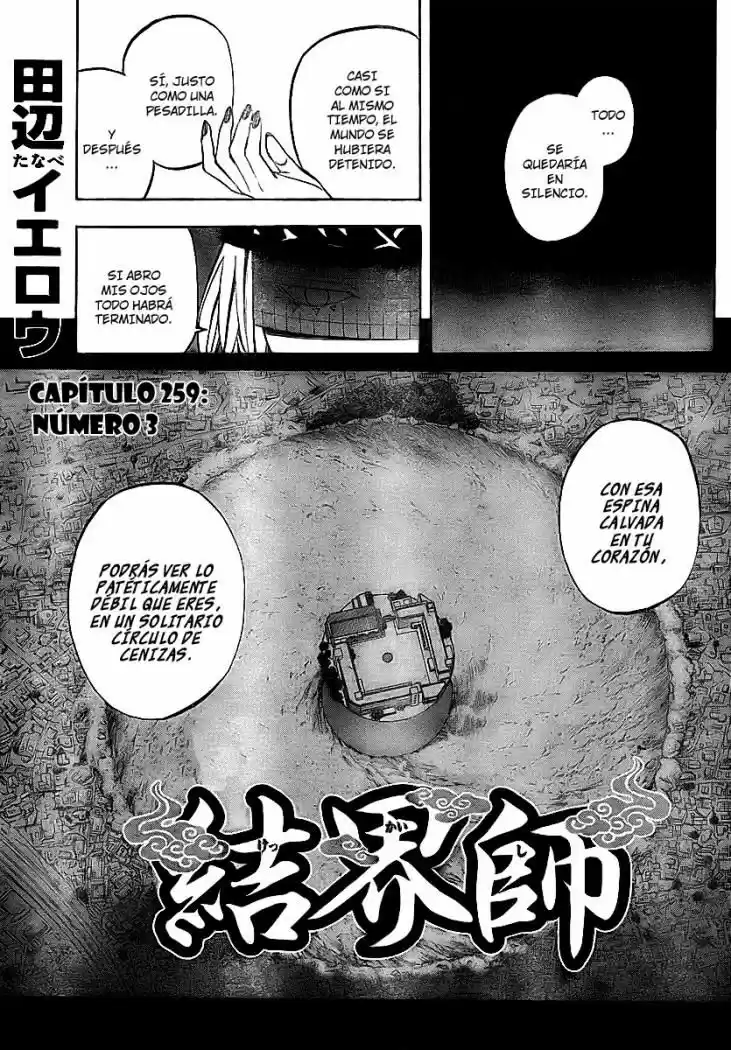 Kekkaishi (Manga) (2004) - Capítulo 259 - Página 3 - LectorTMOo