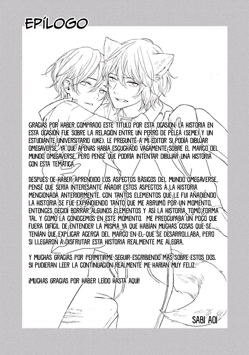 Kemono to omega (2018) - Capítulo 7.5 - Página 12 - LectorTMOo