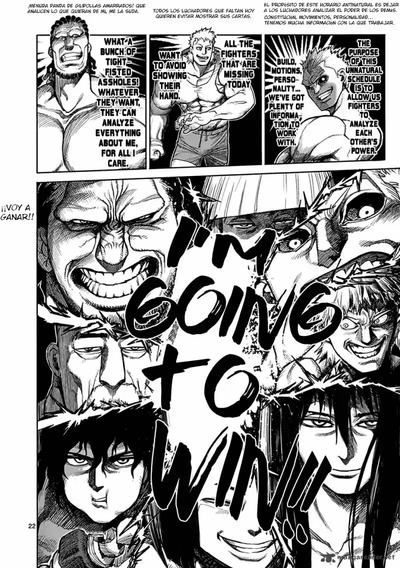 Kengan Ashura (2012) - Capítulo 40 - Página 22 - LectorTMOo