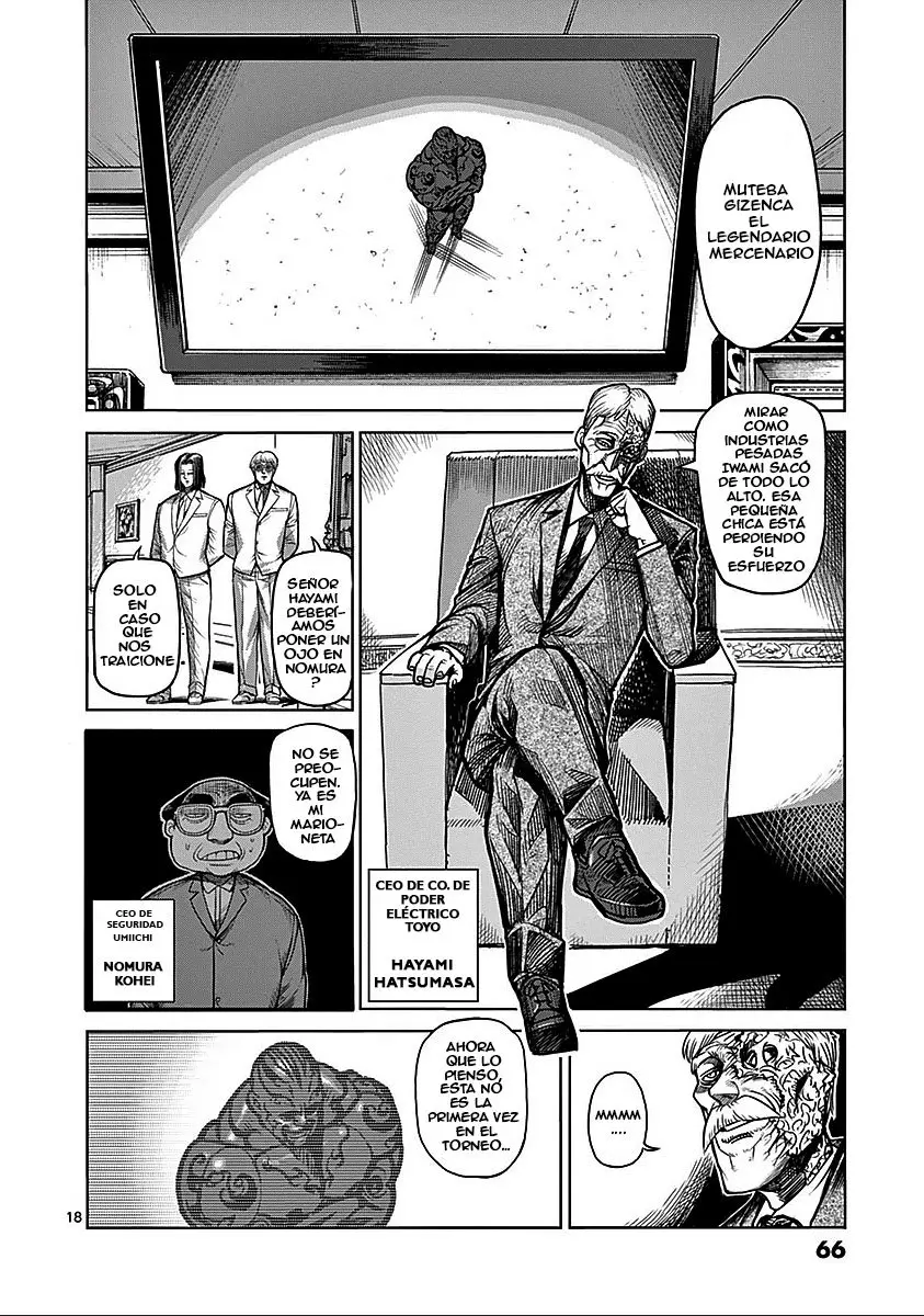 Kengan Ashura (2012) - Capítulo 69 - Página 19 - LectorTMOo