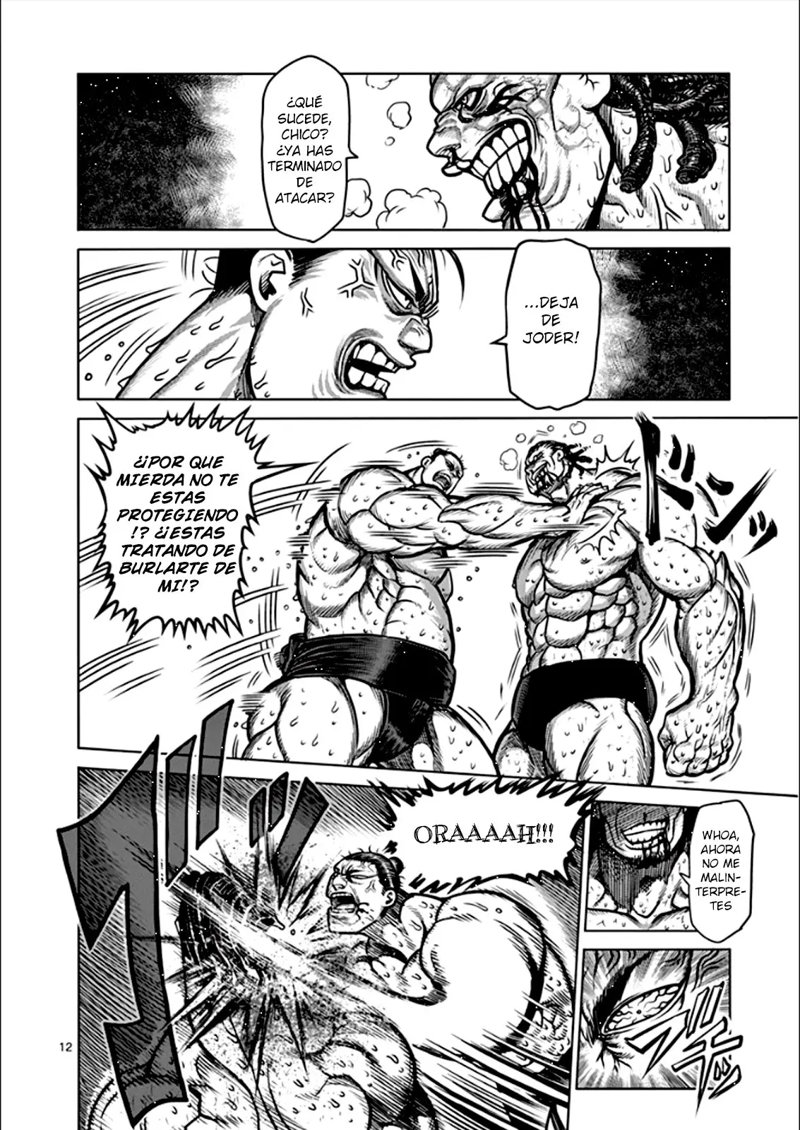 Kengan Ashura (2012) - Capítulo 77 - Página 12 - LectorTMOo