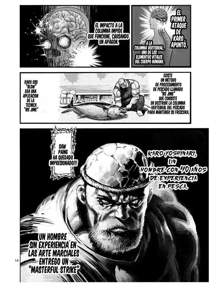 Kengan Ashura (2012) - Capítulo 85 - Página 14 - LectorTMOo
