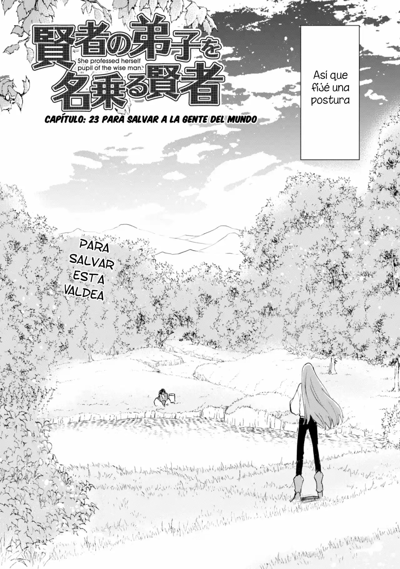 Kenja no Deshi wo Nanoru Kenja (Manga) (2016) - Capítulo 23 - Página 3 - LectorTMOo