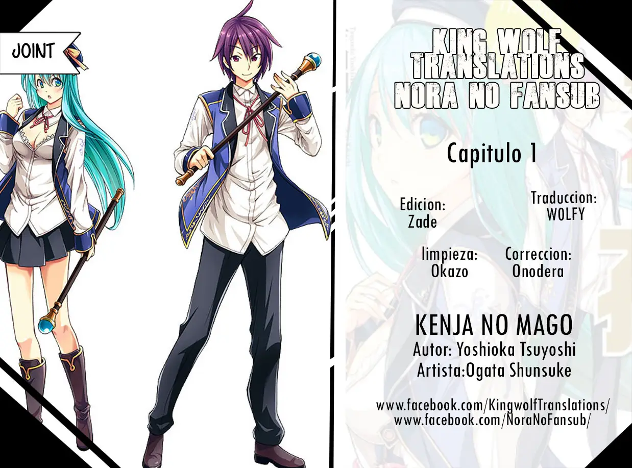Kenja no Mago (Manga) (2016) - Capítulo 1.1 - Página 1 - LectorTMOo