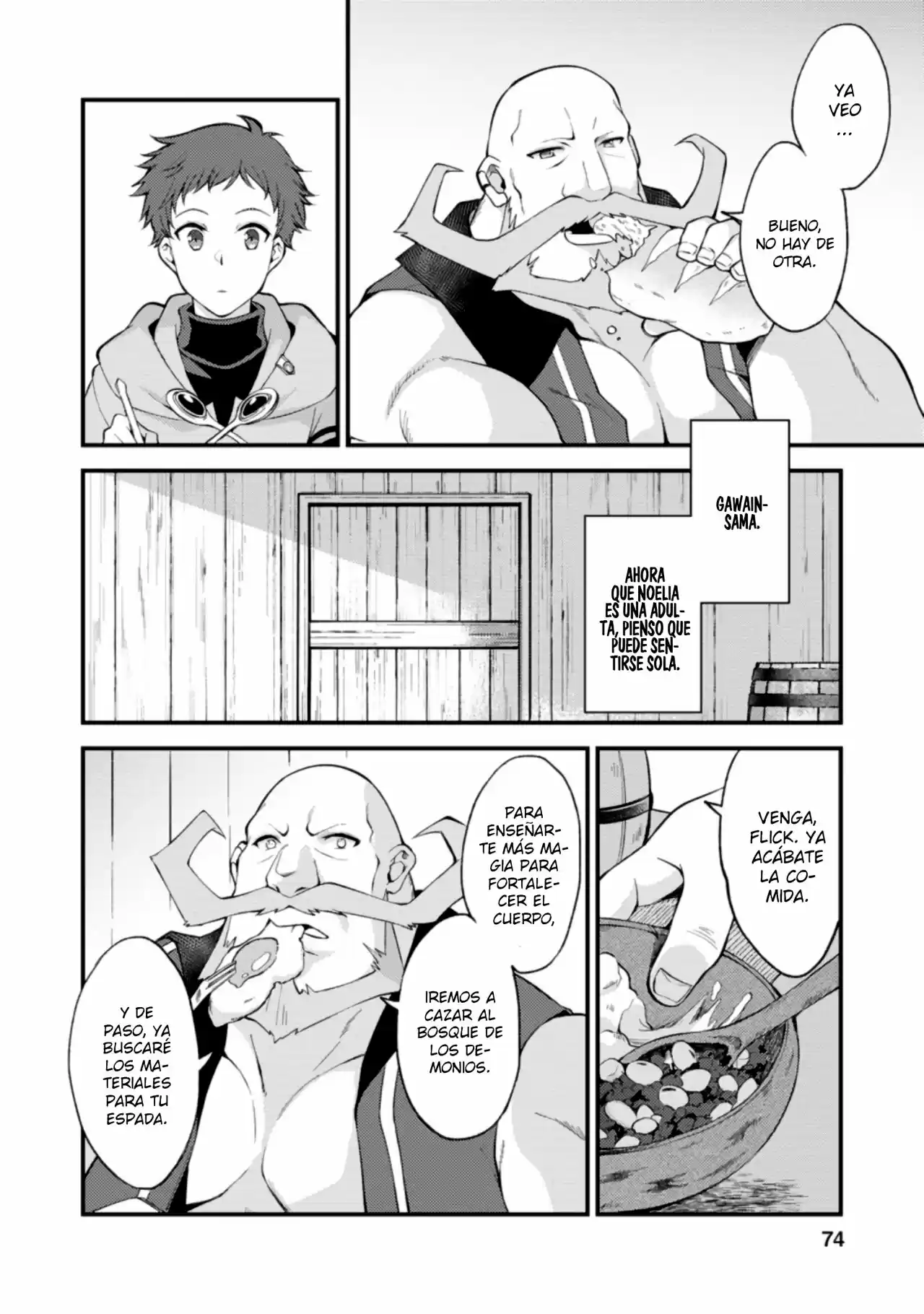 Kensei no Osananajimi ga Power Harass de Ore ni Tsuraku Atarunode, Zetsuen Shite Henkyou de ma Kenshi to Shite Denaosu Koto ni Shita (2020) - Capítulo 13 - Página 13 - LectorTMOo