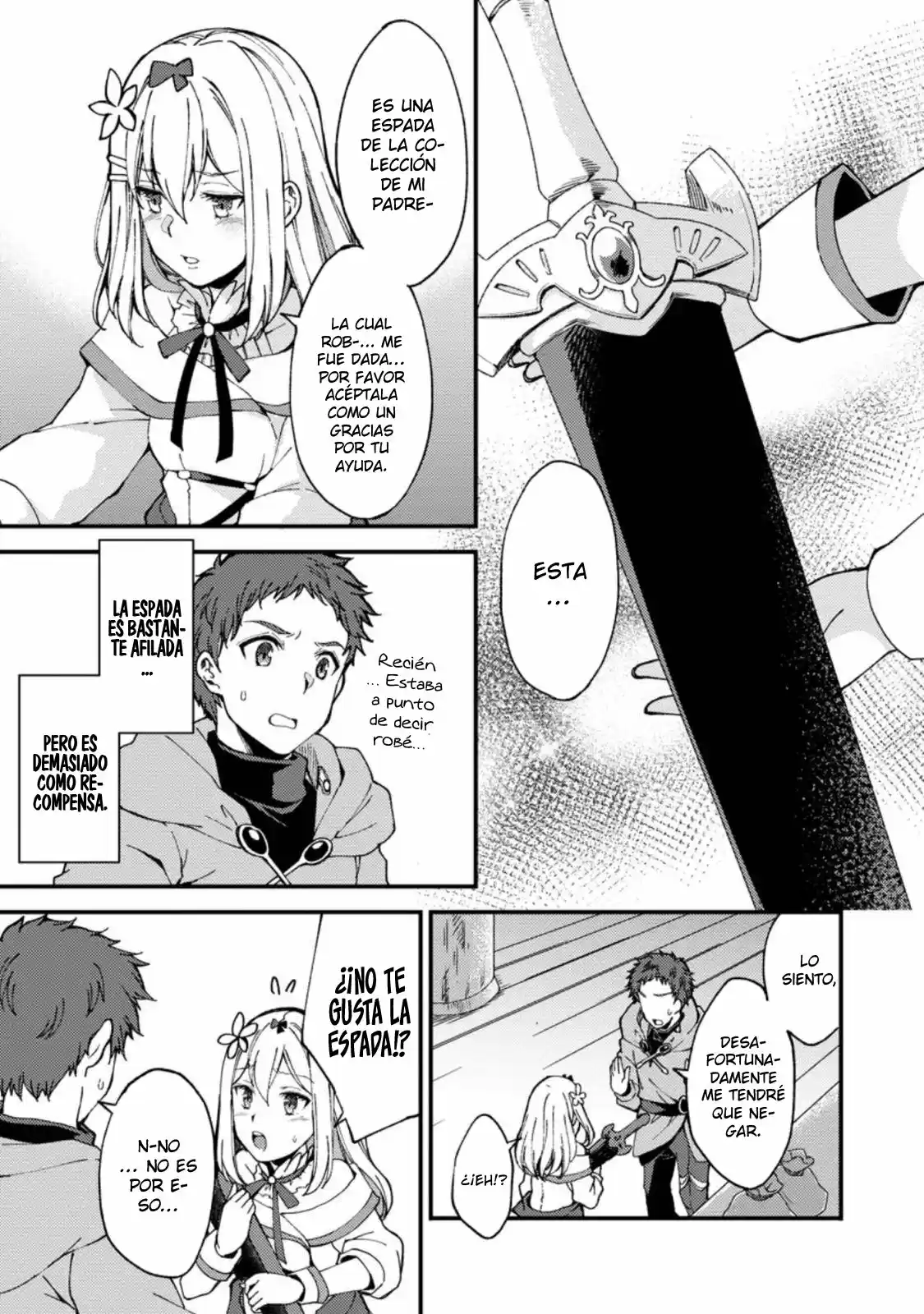 Kensei no Osananajimi ga Power Harass de Ore ni Tsuraku Atarunode, Zetsuen Shite Henkyou de ma Kenshi to Shite Denaosu Koto ni Shita (2020) - Capítulo 4 - Página 8 - LectorTMOo