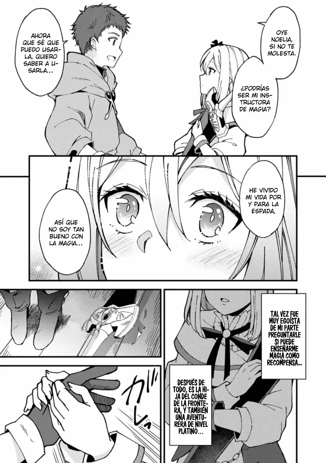 Kensei no Osananajimi ga Power Harass de Ore ni Tsuraku Atarunode, Zetsuen Shite Henkyou de ma Kenshi to Shite Denaosu Koto ni Shita (2020) - Capítulo 4 - Página 10 - LectorTMOo