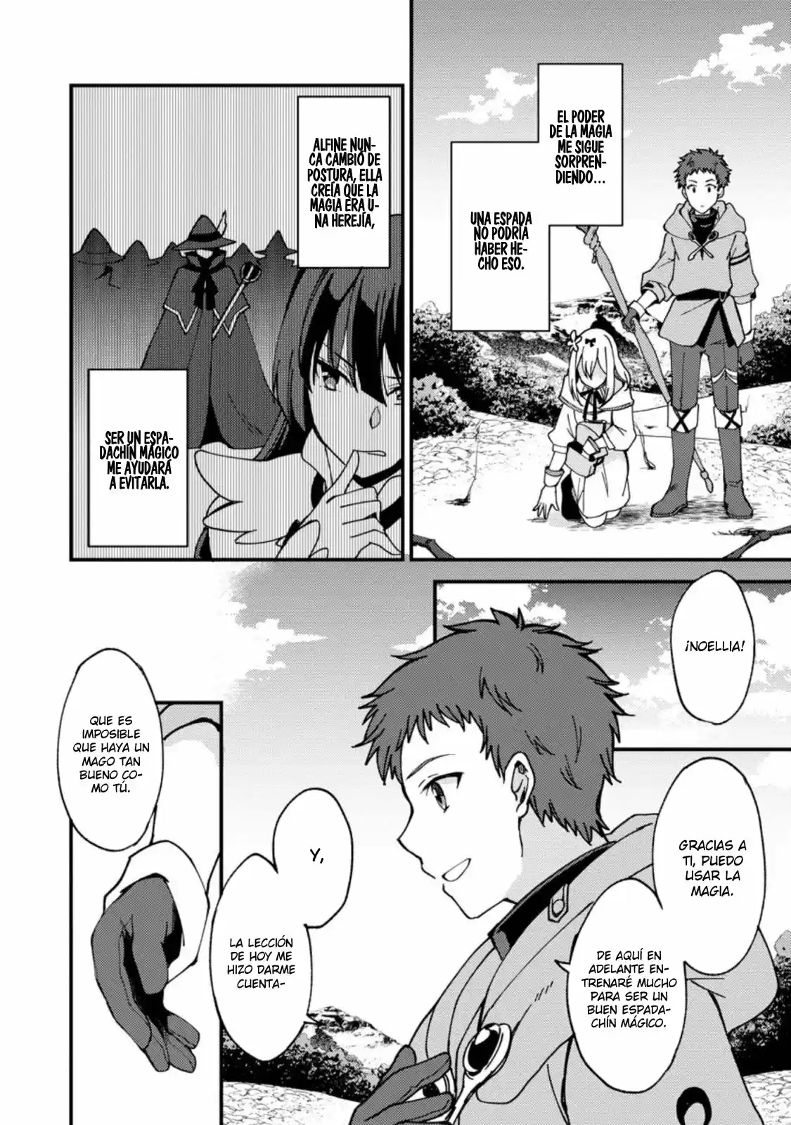 Kensei no Osananajimi ga Power Harass de Ore ni Tsuraku Atarunode, Zetsuen Shite Henkyou de ma Kenshi to Shite Denaosu Koto ni Shita (2020) - Capítulo 4 - Página 29 - LectorTMOo