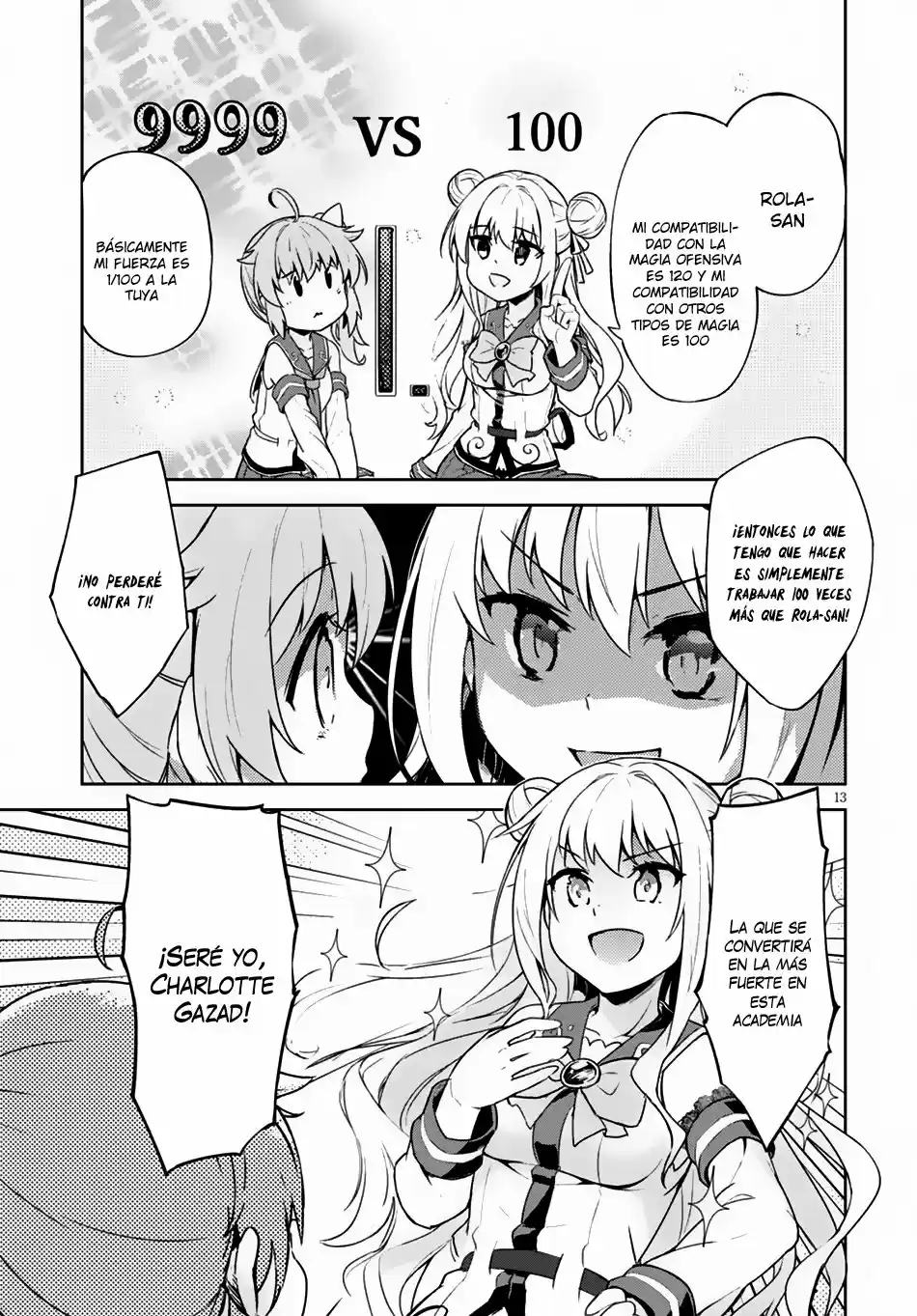 Kenshi wo Mezashite Nyuugaku shita no ni Mahou Tekisei 9999 nan desu kedo!? (2017) - Capítulo 3 - Página 14 - LectorTMOo