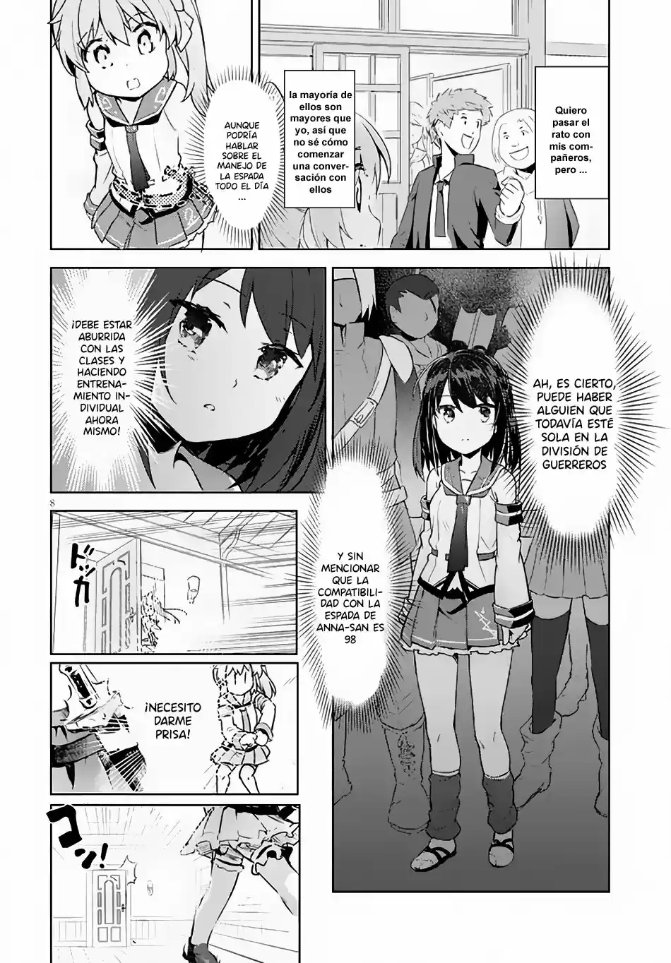 Kenshi wo Mezashite Nyuugaku shita no ni Mahou Tekisei 9999 nan desu kedo!? (2017) - Capítulo 4 - Página 9 - LectorTMOo