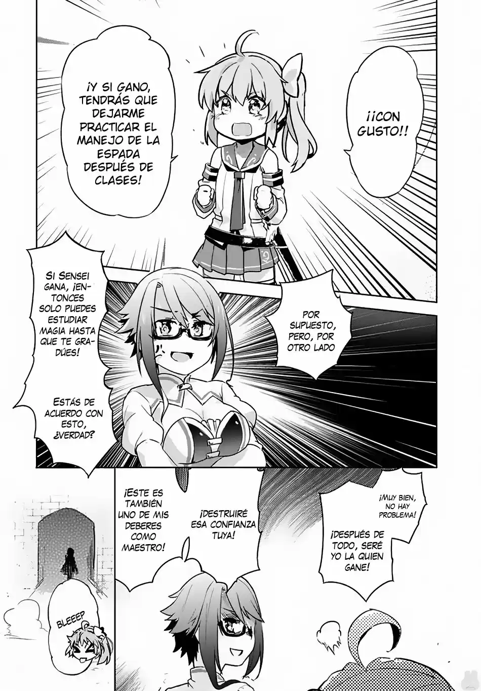 Kenshi wo Mezashite Nyuugaku shita no ni Mahou Tekisei 9999 nan desu kedo!? (2017) - Capítulo 4 - Página 25 - LectorTMOo