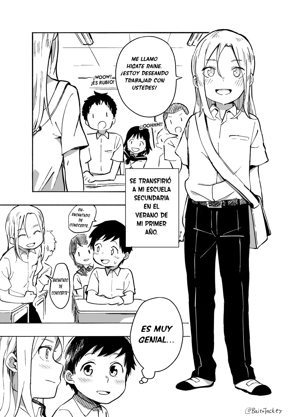 Kigatsuitara Boku Was Kanojo Wa - Capítulo 1 - Página 1 - LectorTMOo