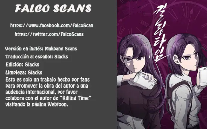 Killing Time - Capítulo 2 - Página 1 - LectorTMOo