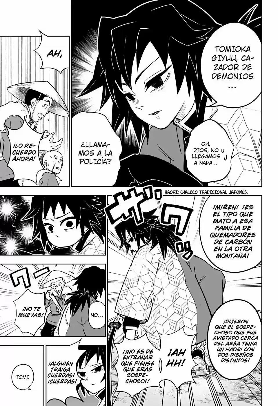 Kimetsu No Yaiba: Tomioka Giyuu Gaiden - Capítulo 1 - Página 14 - LectorTMOo