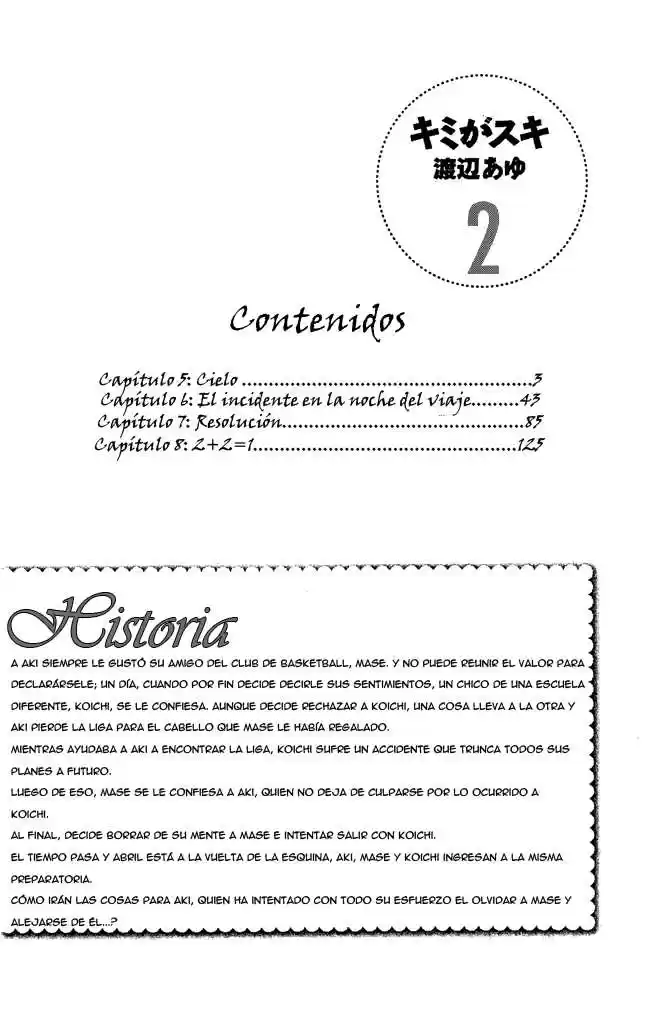 Kimi Ga Suki (Manga) (2016) - Capítulo 5 - Página 5 - LectorTMOo