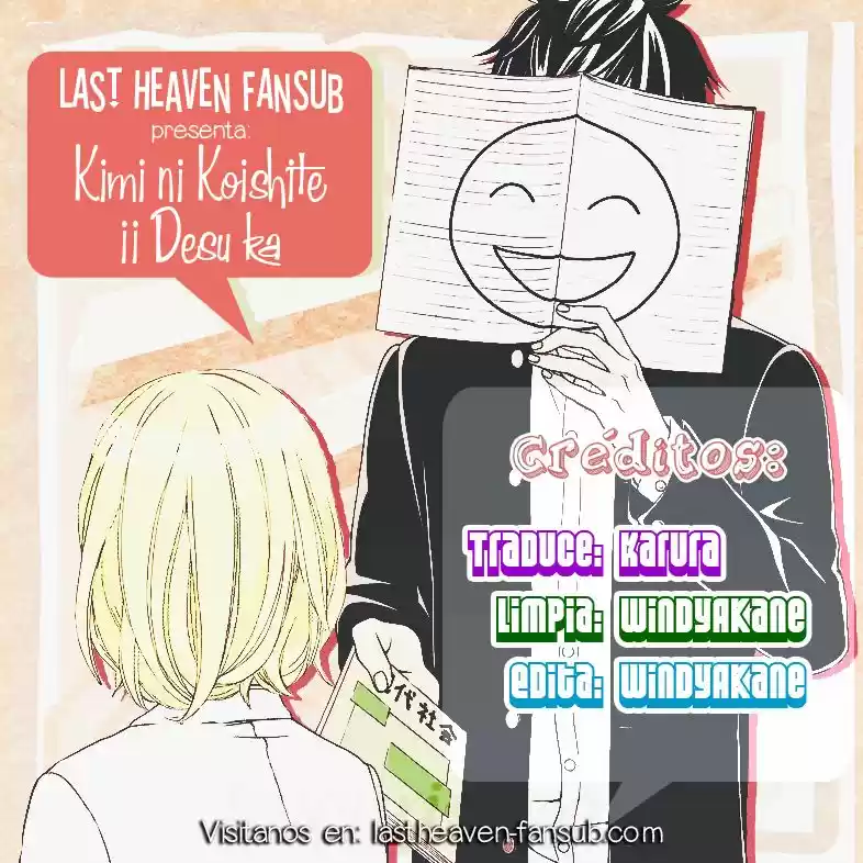 Kimi ni Koishite Ii desu ka (2016) - Capítulo 12.5 - Página 1 - LectorTMOo