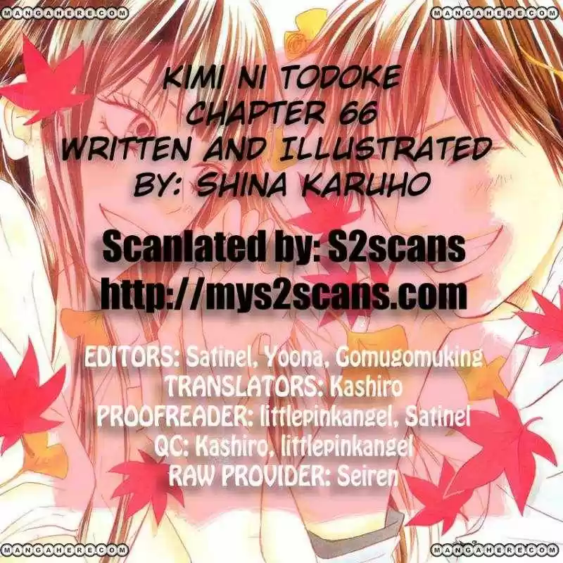 Kimi ni Todoke: From Me to You (2005) - Capítulo 66 - Página 1 - LectorTMOo