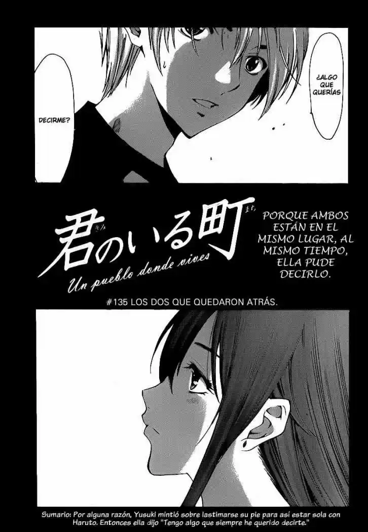 Kimi no Iru Machi (2008) - Capítulo 135 - Página 1 - LectorTMOo