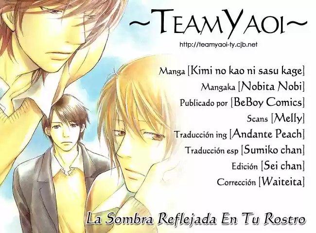 KIMI NO KAO NI SASU KAGE - Capítulo 1 - Página 1 - LectorTMOo