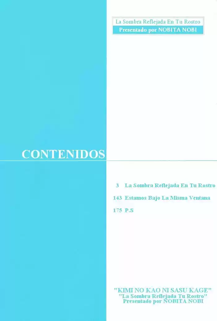 KIMI NO KAO NI SASU KAGE - Capítulo 1 - Página 5 - LectorTMOo