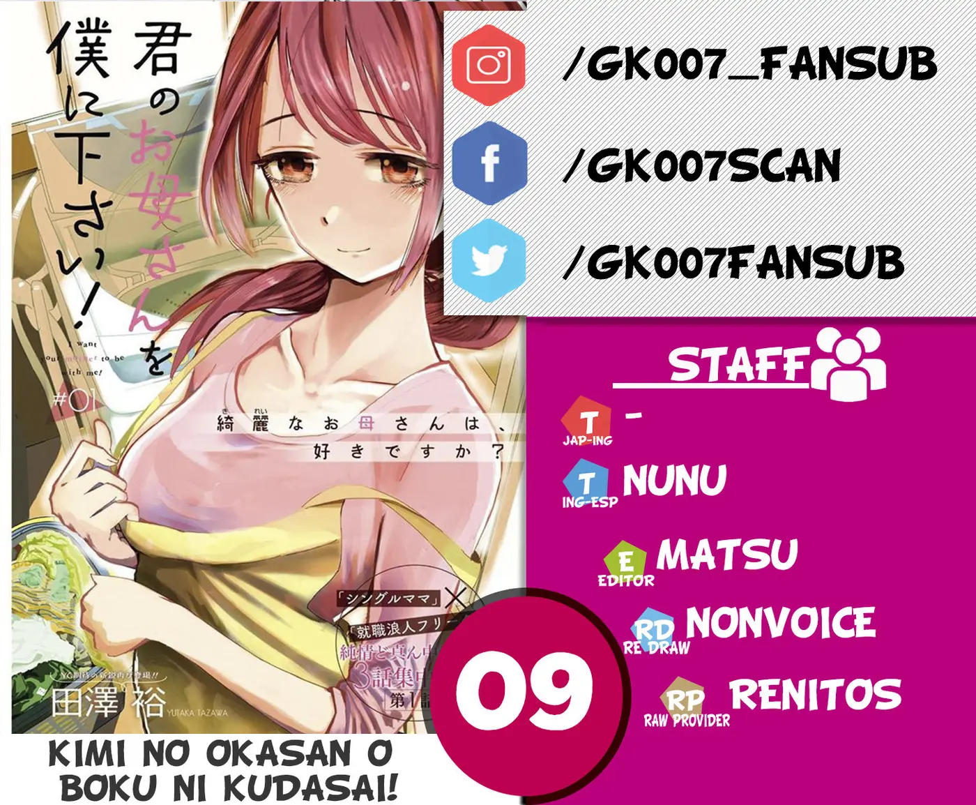 Kimi no Okasan o Boku Ni Kudasa (2018) - Capítulo 9 - Página 1 - LectorTMOo