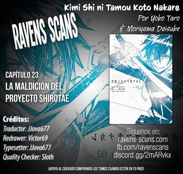 Kimi Shi ni Tamau Koto Nakare (2014) - Capítulo 23 - Página 1 - LectorTMOo