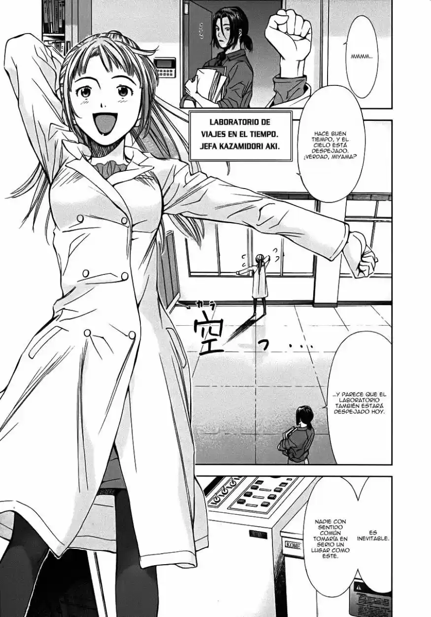 Kimi to Boku no Ashiato ~Time Travel Kasuga Kenkyuusho~ (2009) - Capítulo 1 - Página 9 - LectorTMOo