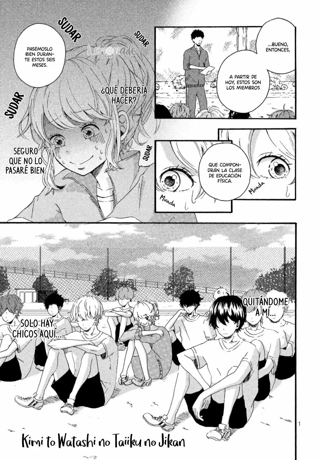 Kimi to Watashi no Taiiku no Jikan (2017) - Capítulo 0.01 - Página 4 - LectorTMOo