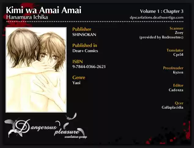 Kimi wa Amai Amai (2009) - Capítulo 3 - Página 1 - LectorTMOo