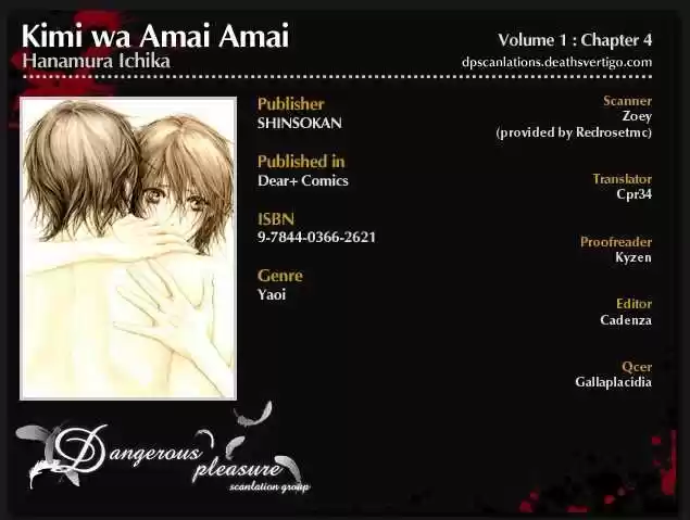 Kimi wa Amai Amai (2009) - Capítulo 4 - Página 1 - LectorTMOo