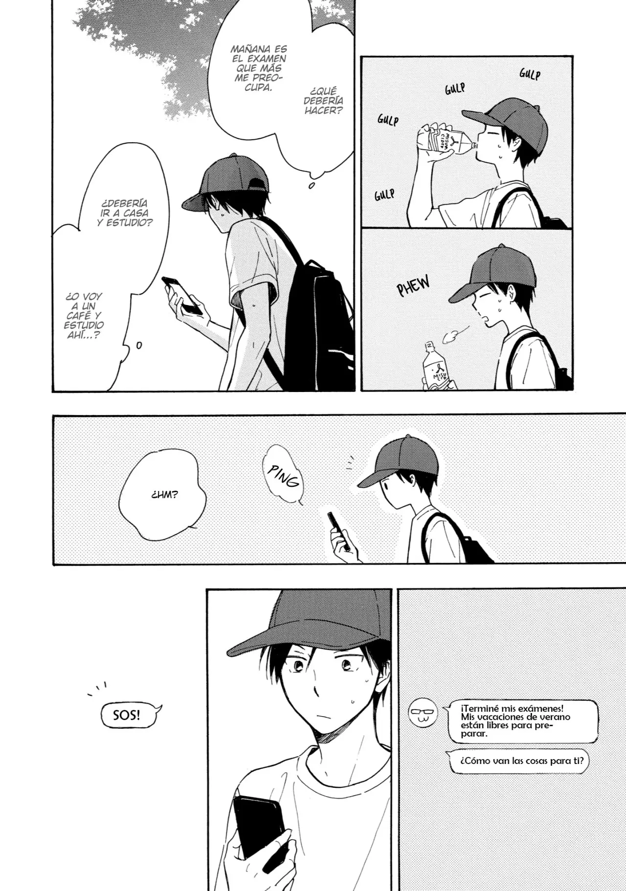 Kimi wa Natsu no Naka -The Blue Summer and You- - Capítulo 4 - Página 4 - LectorTMOo
