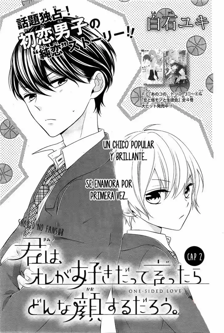 Kimi wa, Ore ga Suki Datte Ittara Donna Kao Suru Darou. (2016) - Capítulo 2 - Página 2 - LectorTMOo