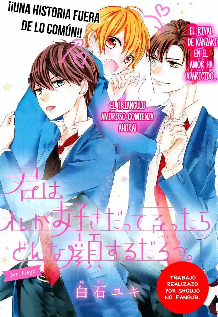 Kimi wa, Ore ga Suki Datte Ittara Donna Kao Suru Darou. (2016) - Capítulo 3 - Página 2 - LectorTMOo