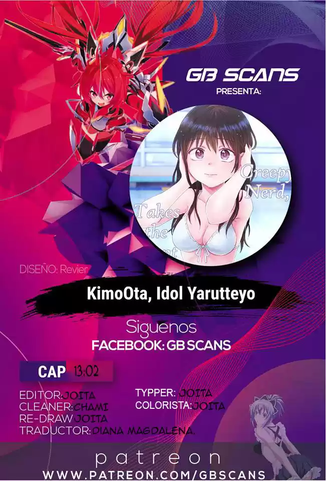 KimoOta, Idol Yarutteyo (2018) - Capítulo 13.2 - Página 1 - LectorTMOo