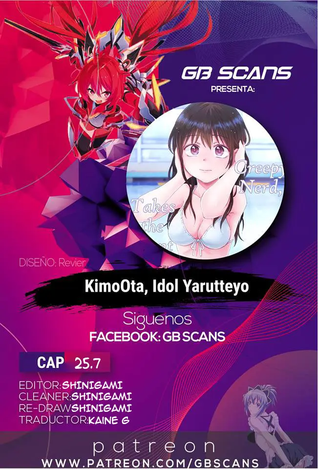 KimoOta, Idol Yarutteyo (2018) - Capítulo 25.7 - Página 1 - LectorTMOo
