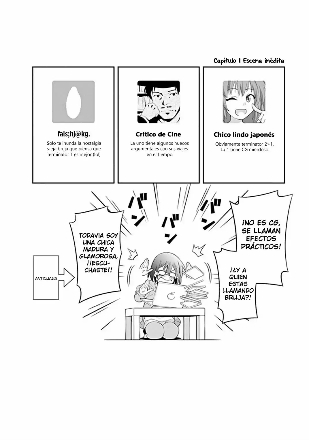 Kine-san no 1-ri de Kinema (2014) - Capítulo 1 - Página 26 - LectorTMOo