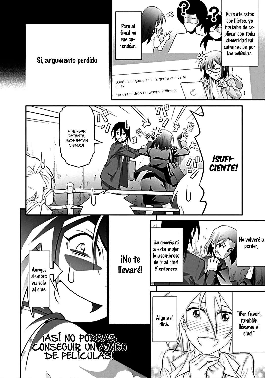 Kine-san no 1-ri de Kinema (2014) - Capítulo 3 - Página 8 - LectorTMOo