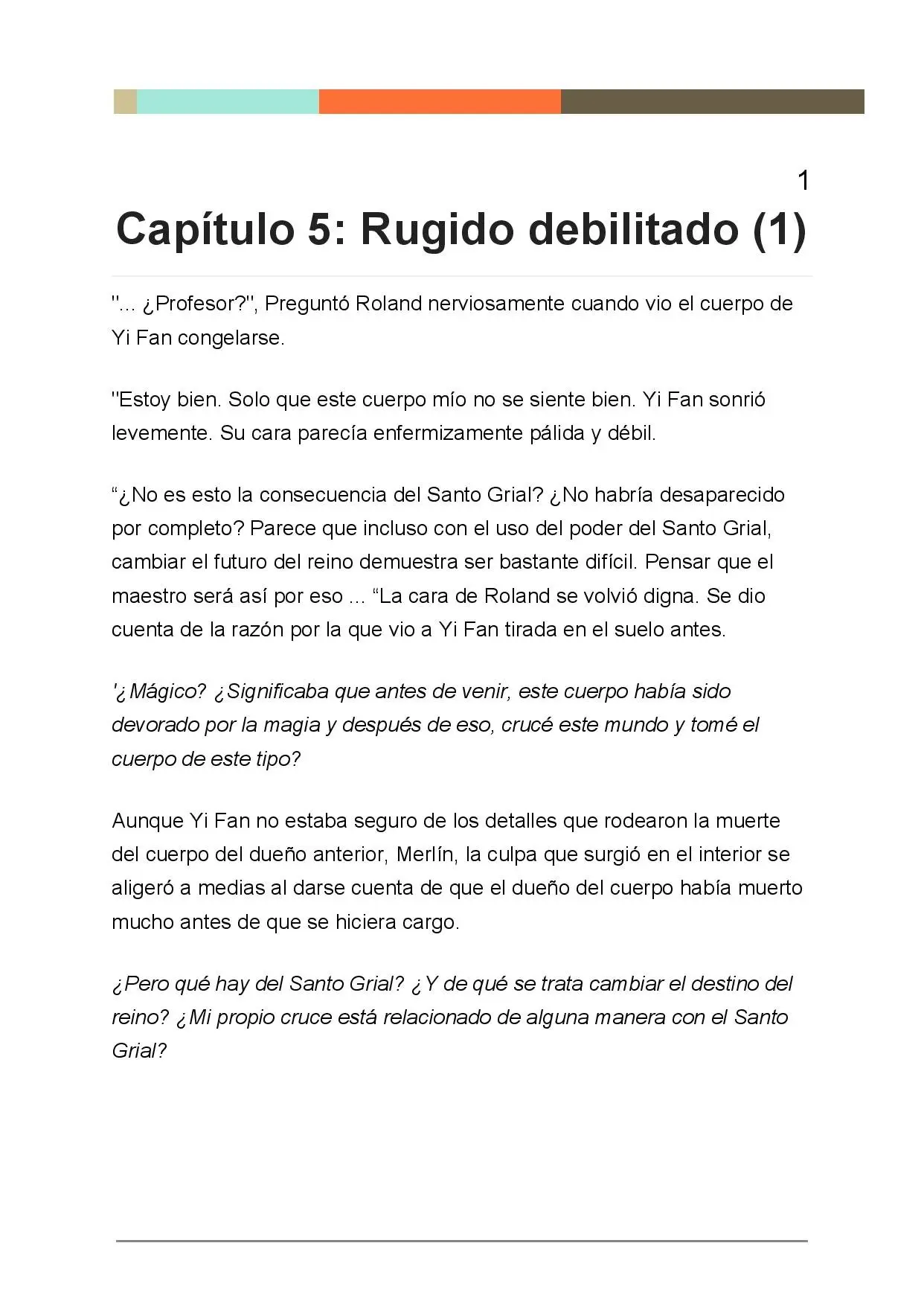 King Arthur: Round Table Rhapsody (2019) - Capítulo 5 - Página 1 - LectorTMOo