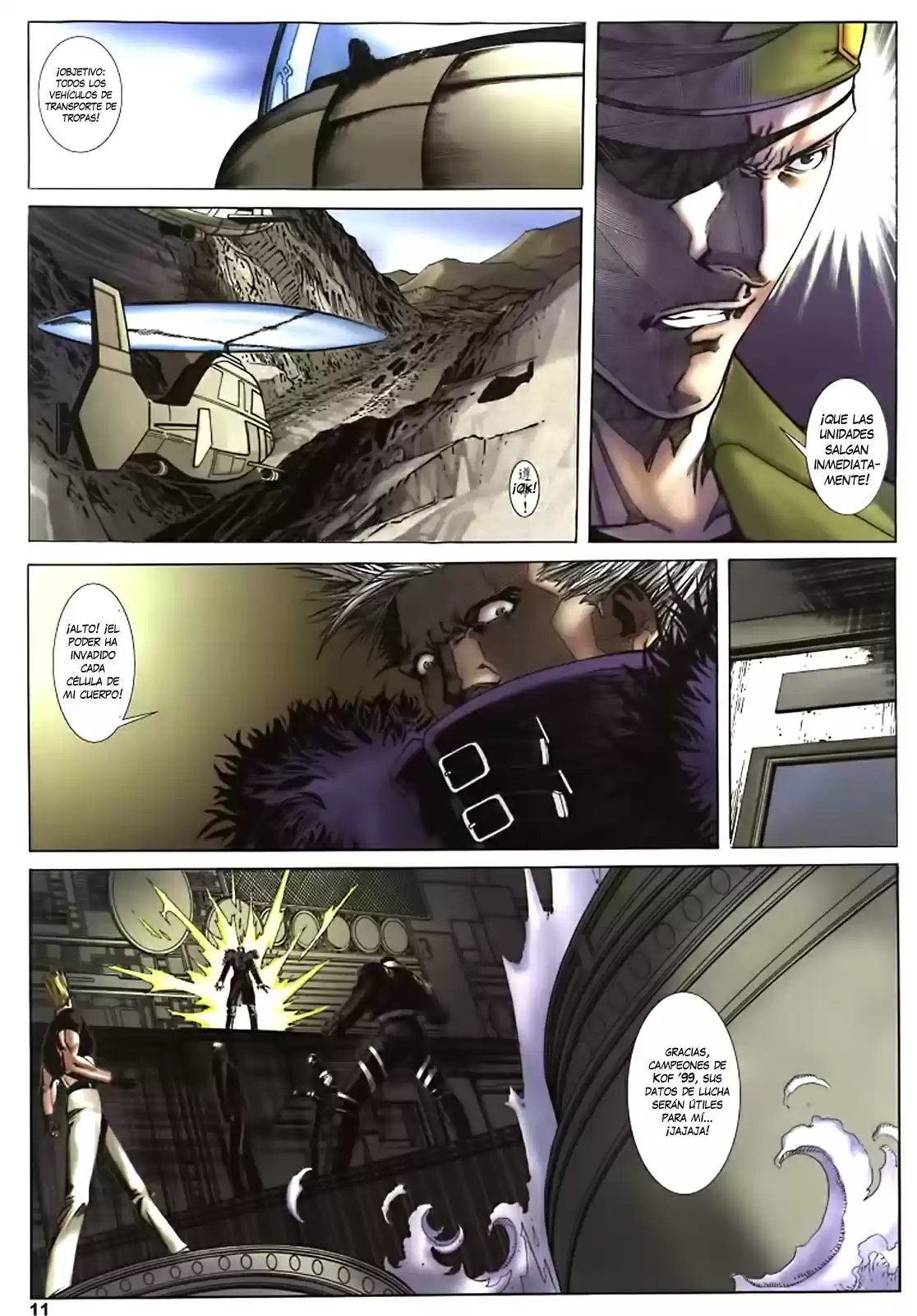 King of Fighters Zillion (2016) - Capítulo 10 - Página 11 - LectorTMOo