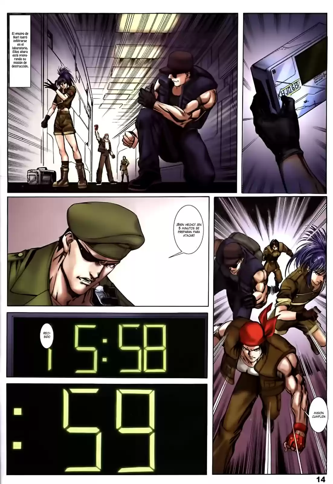 King of Fighters Zillion (2016) - Capítulo 10 - Página 14 - LectorTMOo