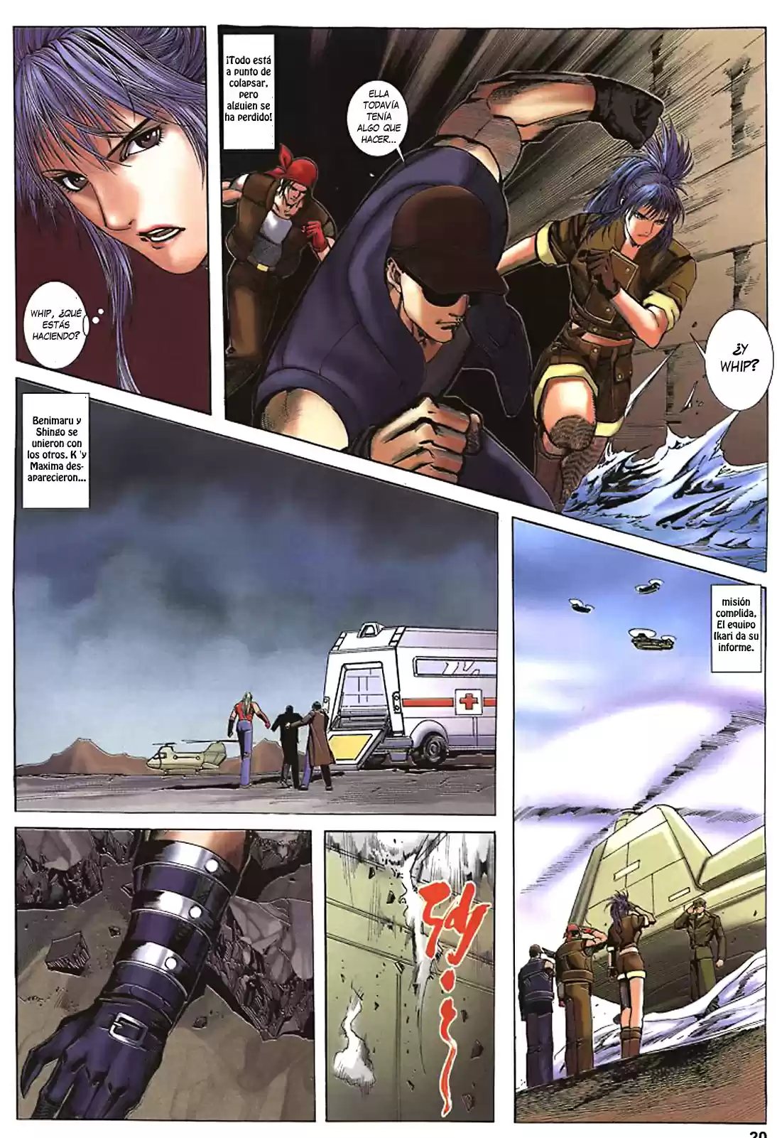 King of Fighters Zillion (2016) - Capítulo 10 - Página 20 - LectorTMOo