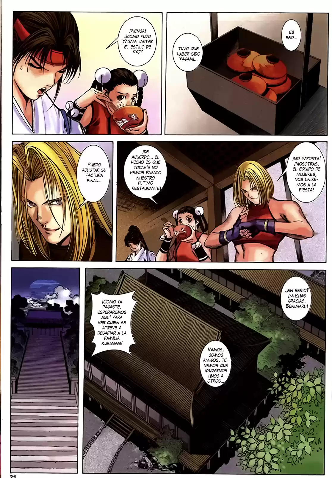 King of Fighters Zillion (2016) - Capítulo 11 - Página 22 - LectorTMOo