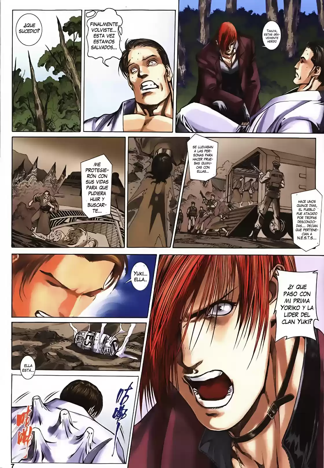 King of Fighters Zillion (2016) - Capítulo 15 - Página 8 - LectorTMOo