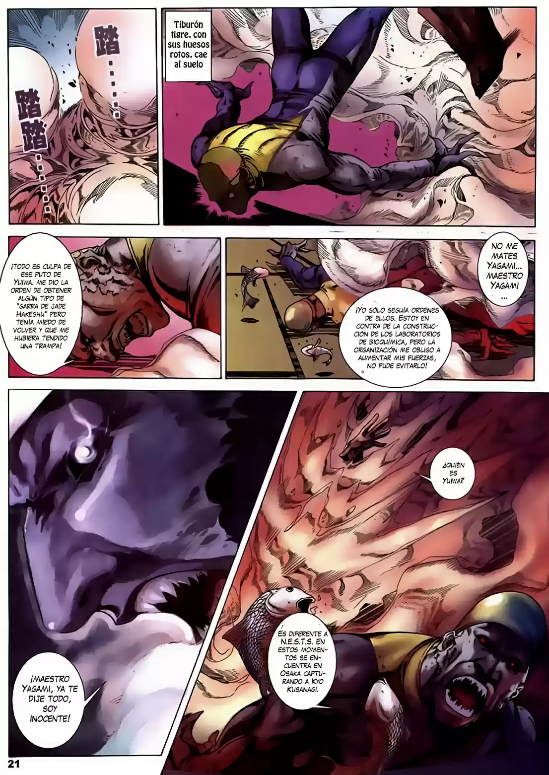 King of Fighters Zillion (2016) - Capítulo 17 - Página 21 - LectorTMOo