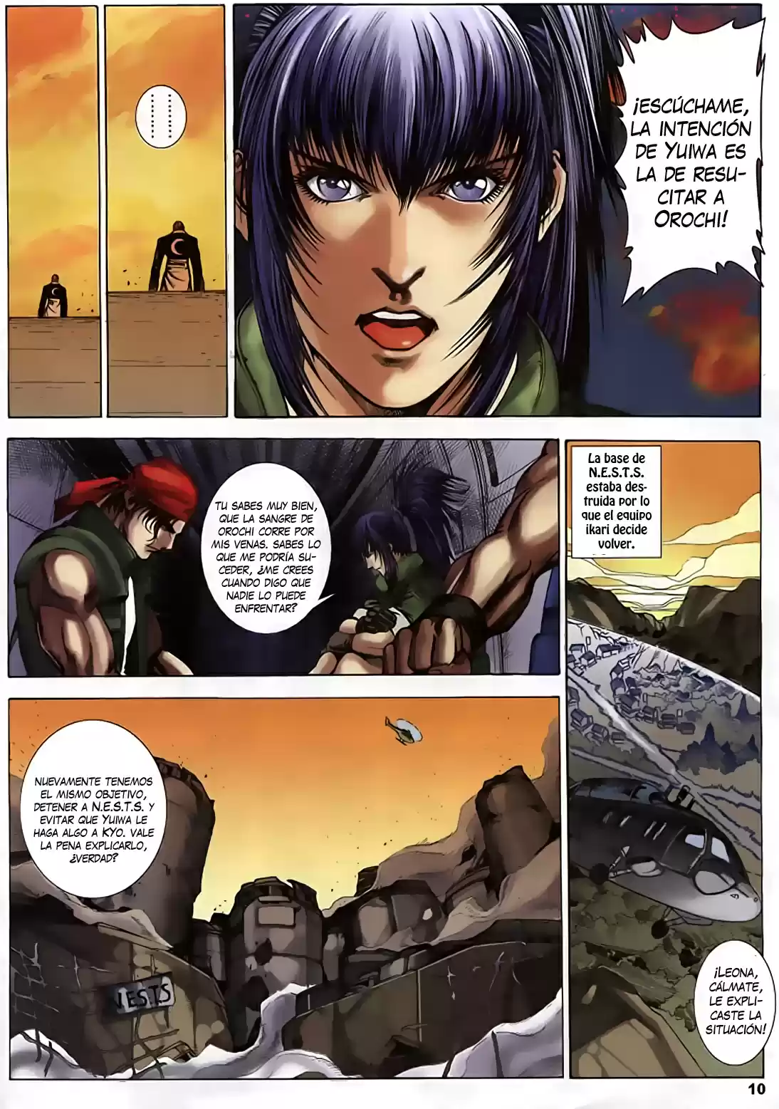 King of Fighters Zillion (2016) - Capítulo 18 - Página 10 - LectorTMOo